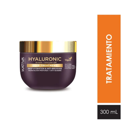 Tratamiento Capilar Kativa Hyaluronic Deep Treatment Envase 300 mL