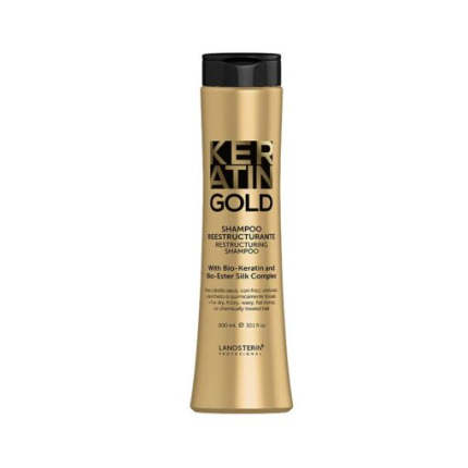 Shampoo Reestructurante Keratin Gold 300 ml